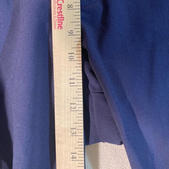 Straight Down‎ Golf Shorts Mens 38 Navy Blue Flat Front Preppy Resortwear Casual - Picture 3 of 11